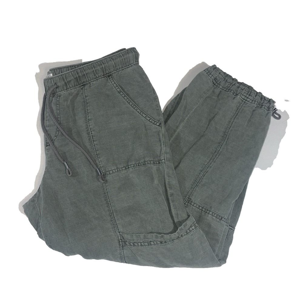 Nicole Miller Women's Green Cargo Pants Size L
